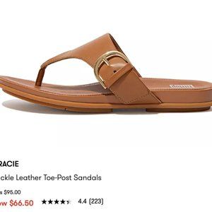 Gracie Fitflop sandals size 8